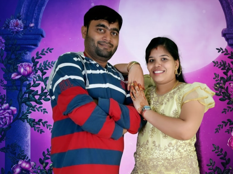 Kiran and Karuna — a couple matched through BharathSaadhi